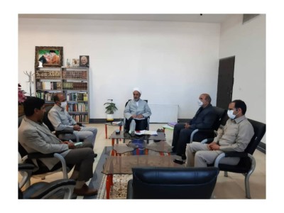 دیدار نوروزی مدیر عامل و مسئولان باشگاه مس رفسنجان با امام جمعه شهرستان رفسنجان